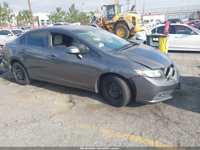 2013 HONDA CIVIC LX | 2HGFB2F57DH515423 | UPCARS