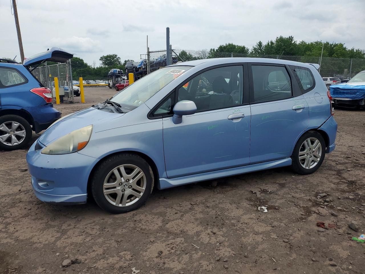 2008 HONDA FIT SPORT | JHMGD38688S002218 | UPCARS