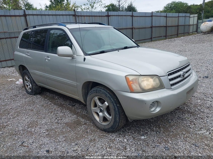 2003 TOYOTA HIGHLANDER | JTEGD21A530063911 | UPCARS