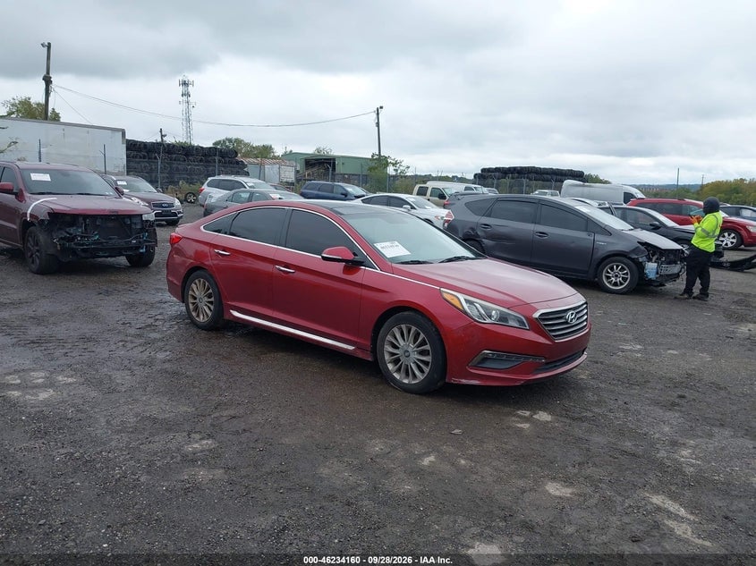2015 HYUNDAI SONATA LIMITED | 5NPE34AF3FH236130 | UPCARS