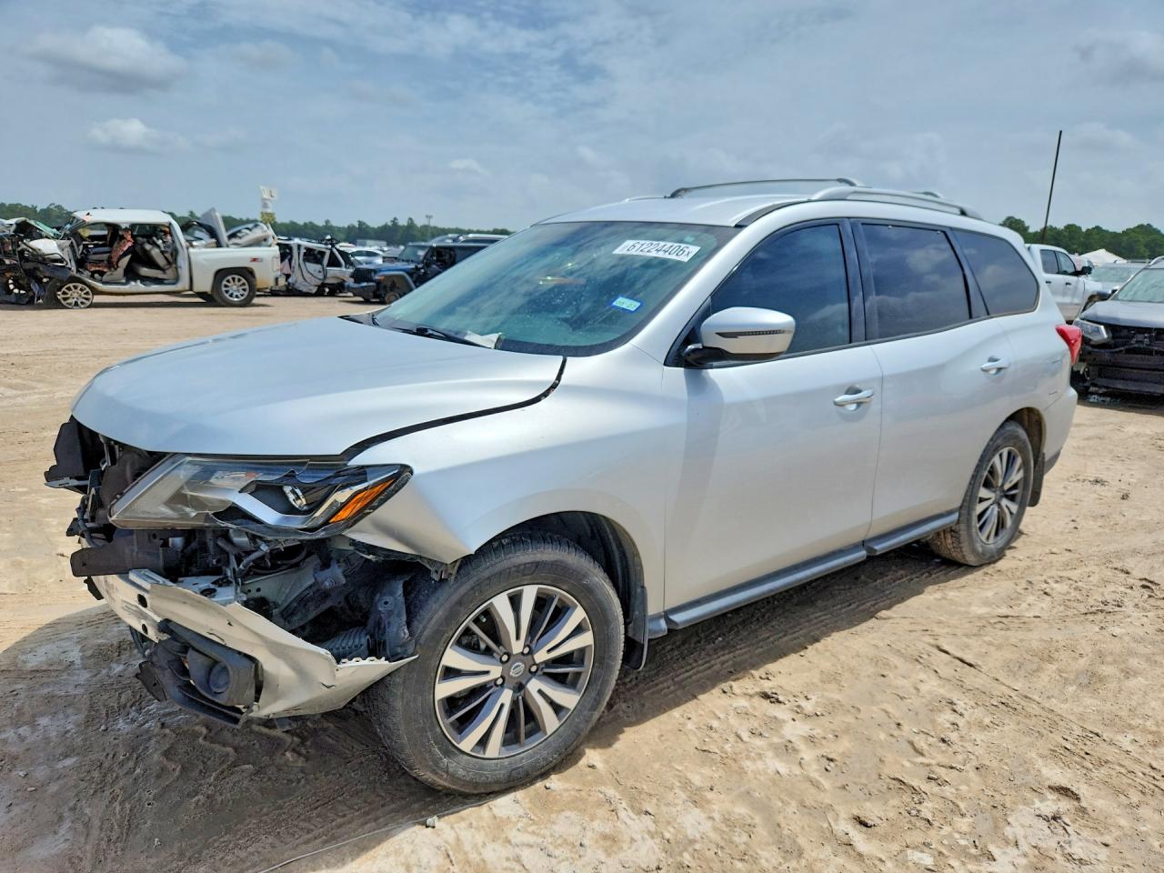 2020 NISSAN PATHFINDER S | 5N1DR2AN2LC615306 | UPCARS
