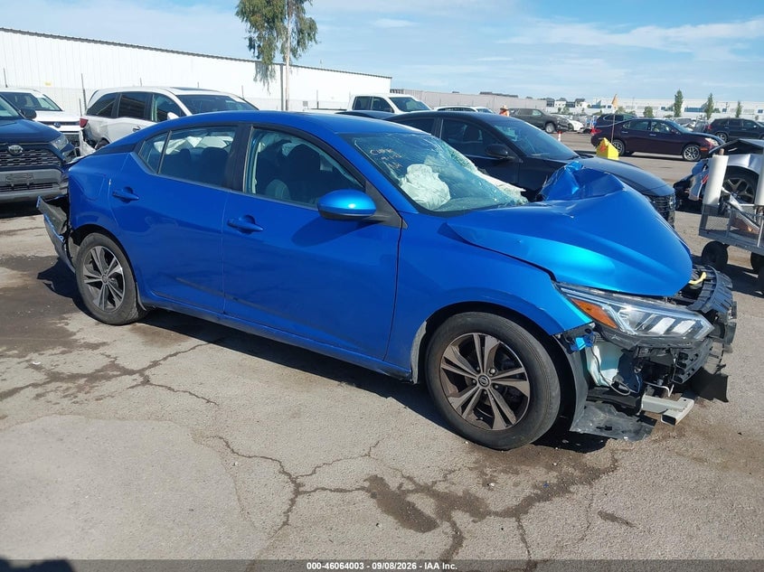 2022 NISSAN SENTRA SV XTRONIC CVT | 3N1AB8CV7NY273277 | UPCARS