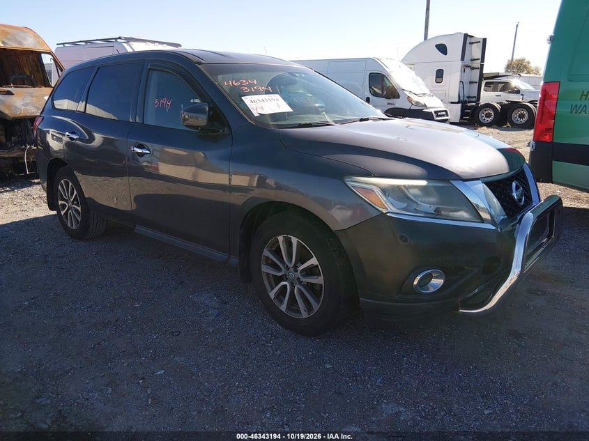 2013 NISSAN PATHFINDER S | 5N1AR2MM7DC687965 | UPCARS