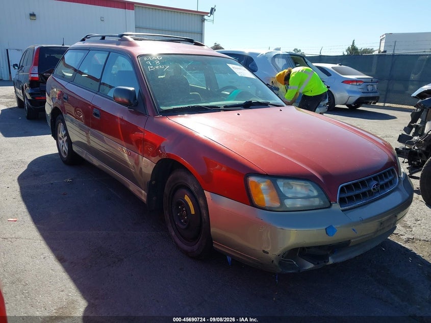 2003 SUBARU OUTBACK | 4S3BH665X37639604 | UPCARS
