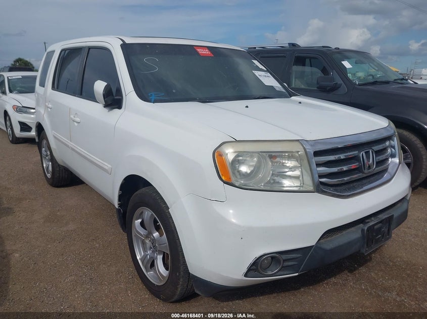 2013 HONDA PILOT EX-L | 5FNYF3H55DB001008 | UPCARS