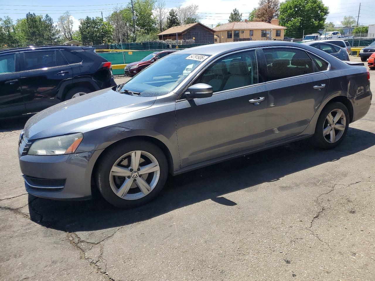 2013 VOLKSWAGEN PASSAT SE | 1VWBP7A32DC114704 | UPCARS