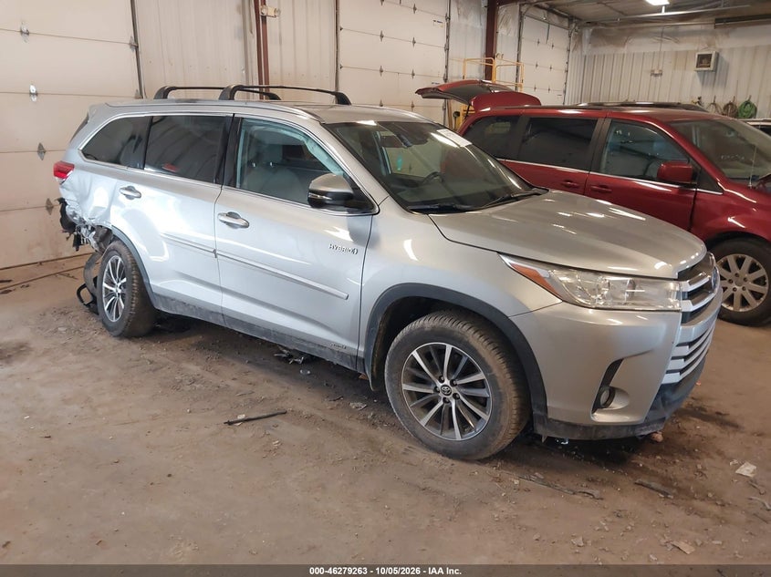 2019 TOYOTA HIGHLANDER HYBRID XLE | 5TDJGRFH1KS070155 | UPCARS