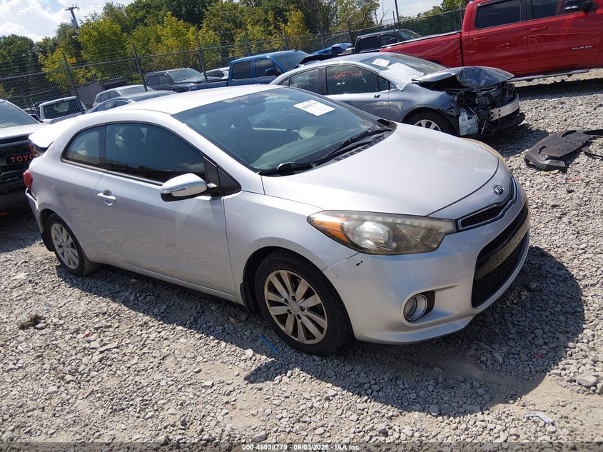 2016 KIA FORTE KOUP EX | KNAFX6A81G5581032 | UPCARS