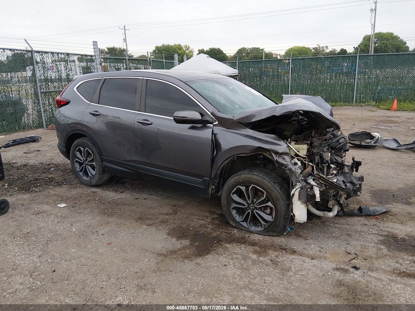 2021 HONDA CR-V AWD EX | 5J6RW2H57MA005840 | UPCARS