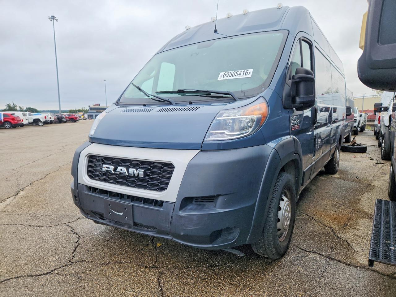 2020 RAM PROMASTER 3500 DELIVERY VAN | 3C6URVJG4LE112819 | UPCARS