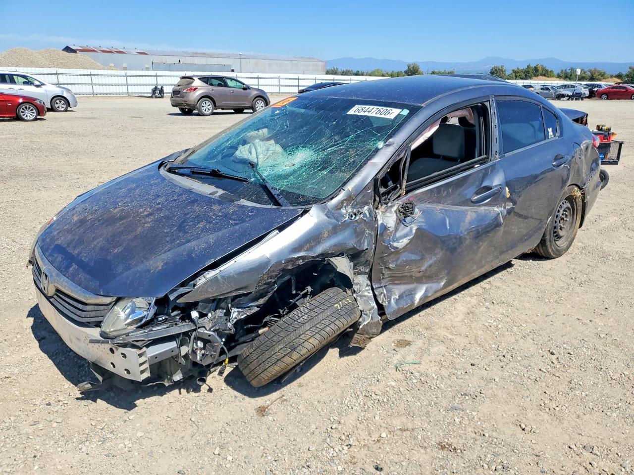 2012 HONDA CIVIC LX | 19XFB2F58CE354119 | UPCARS