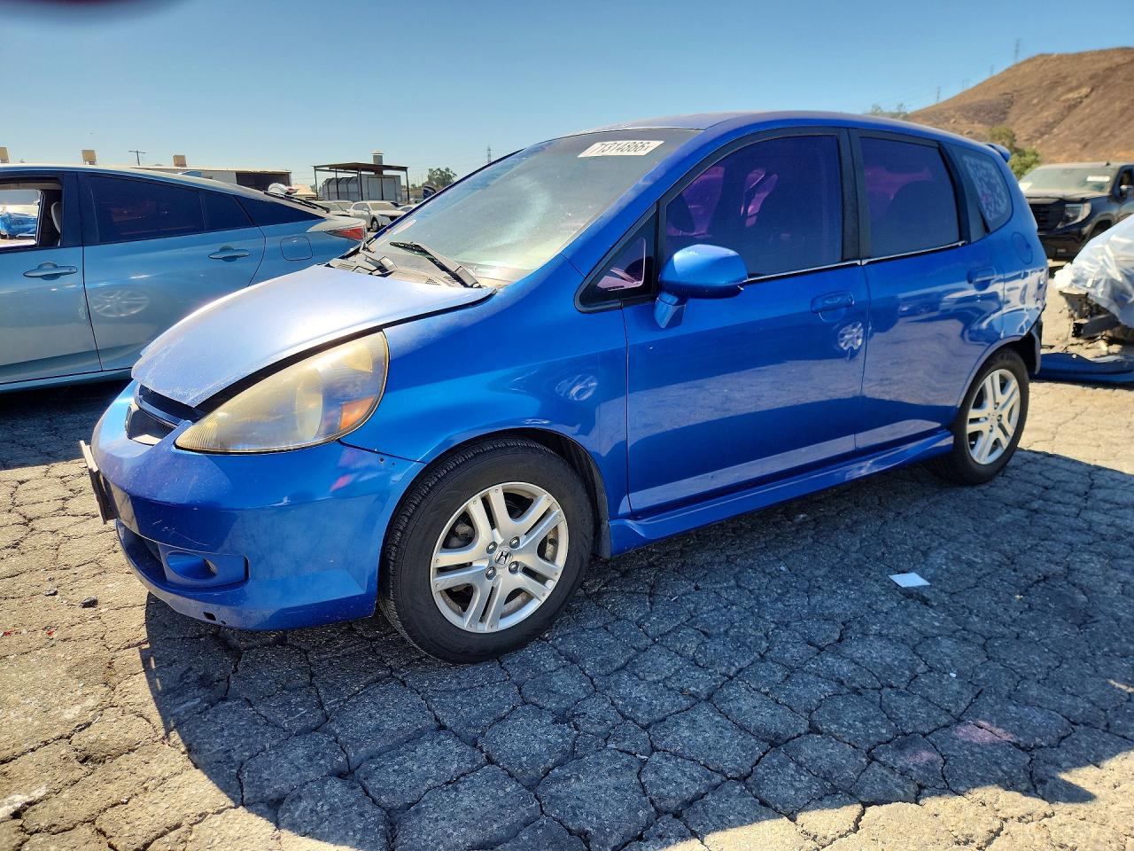 2007 HONDA FIT S | JHMGD37637S004636 | UPCARS