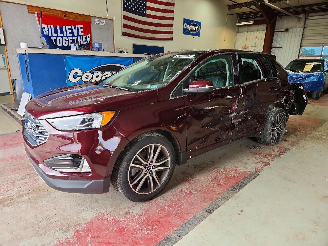 2021 FORD EDGE TITANIUM | 2FMPK4K91MBA49588 | UPCARS