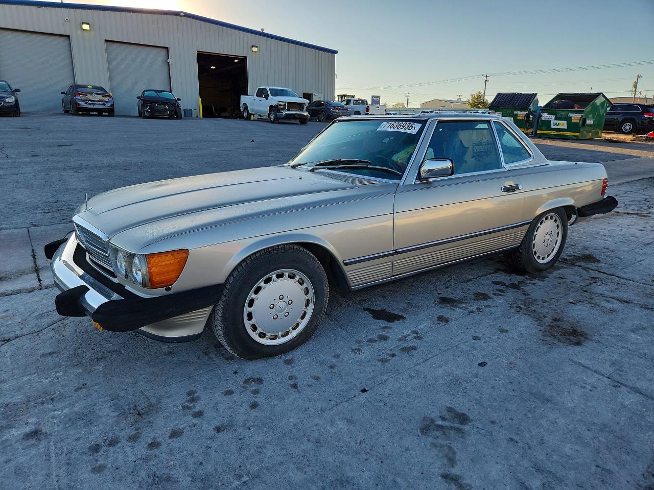 1987 MERCEDES-BENZ SL-CLASS | WDBBA48D4HA057634 | UPCARS