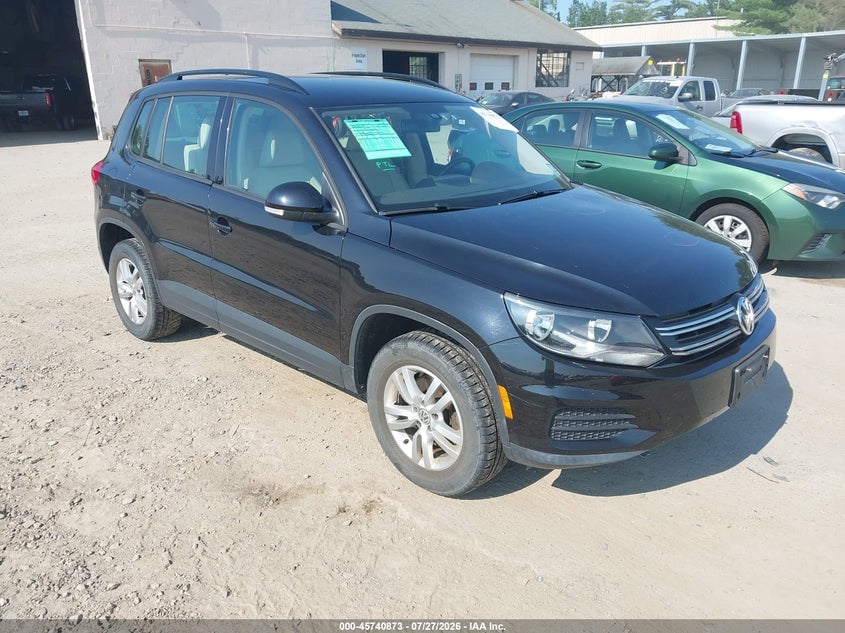 2016 VOLKSWAGEN TIGUAN S | WVGBV7AX2GW581311 | UPCARS