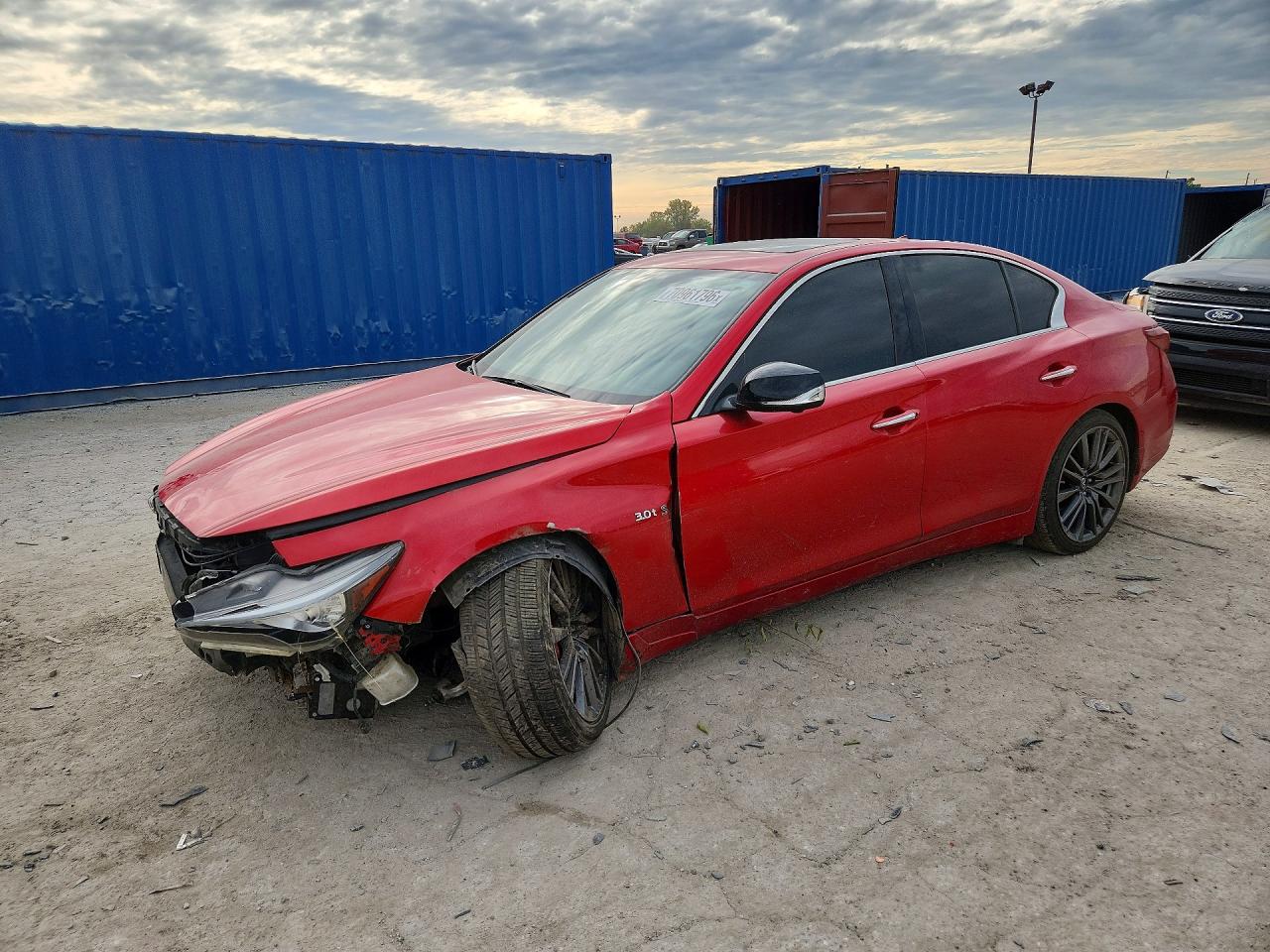 2019 INFINITI Q50 RED SPORT 400 | JN1FV7AR9KM830041 | UPCARS