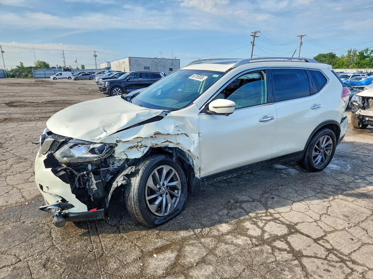 2016 NISSAN ROGUE SL | 5N1AT2MV3GC854143 | UPCARS