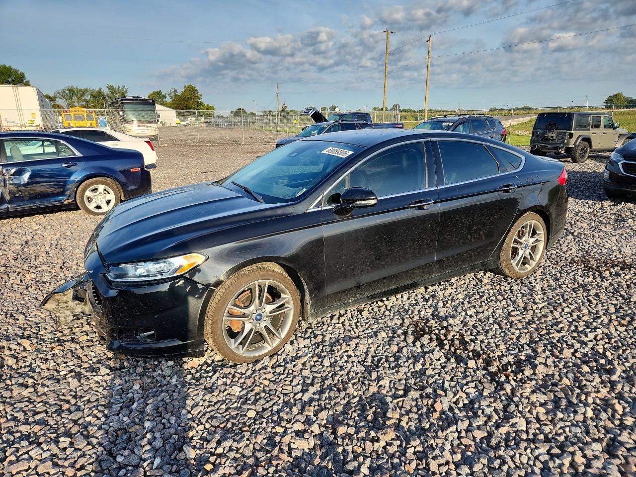 2013 FORD FUSION TITANIUM | 3FA6P0K9XDR155054 | UPCARS