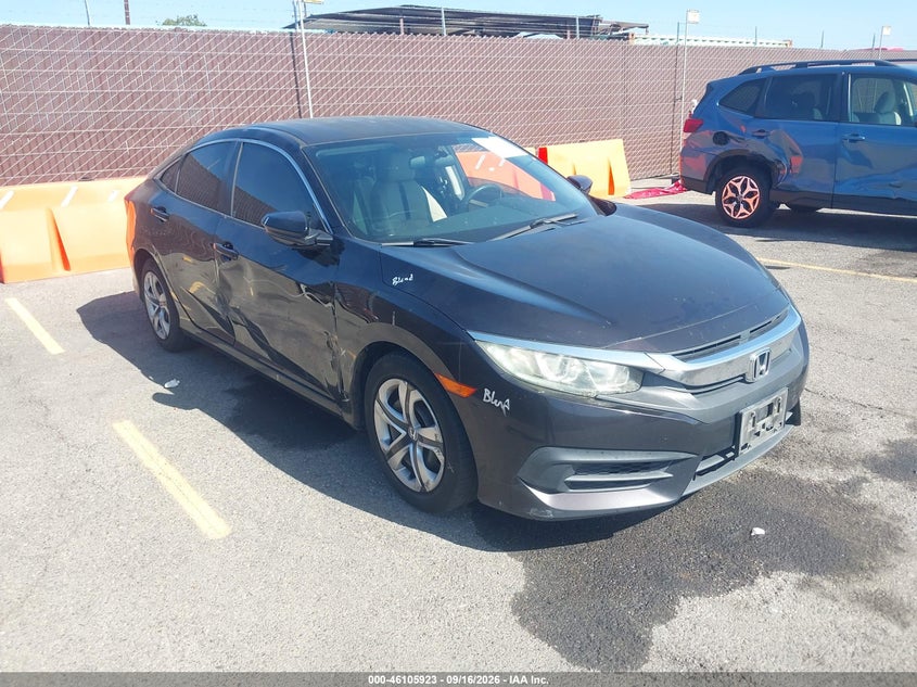 2017 HONDA CIVIC LX | 2HGFC2F57HG523314 | UPCARS