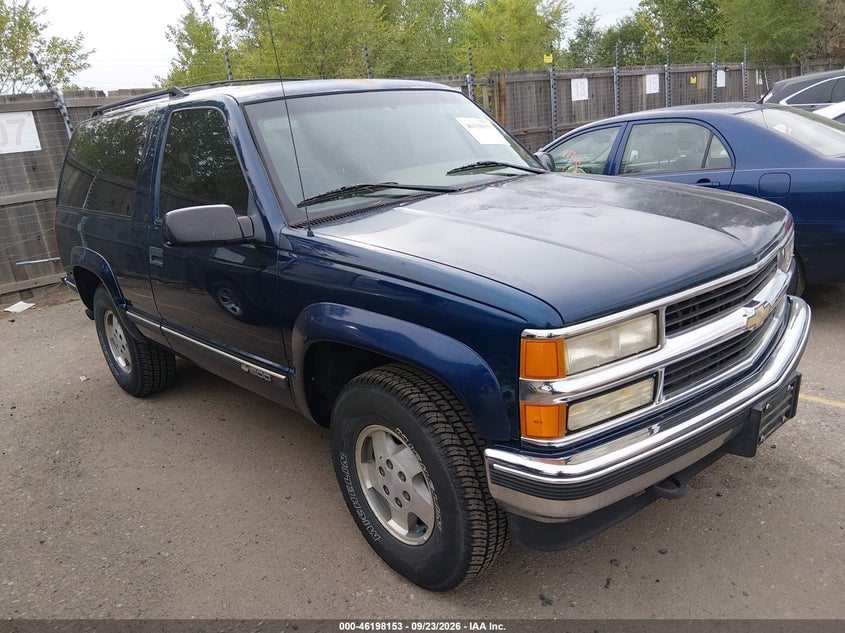 1995 CHEVROLET TAHOE K1500 | 3GNEK18K5SG106400 | UPCARS