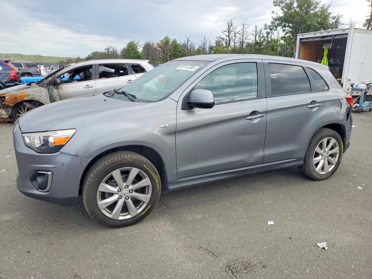 2014 MITSUBISHI OUTLANDER ES | 4A4AR3AU9EE030324 | UPCARS