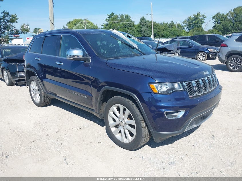 2017 JEEP GRAND CHEROKEE LIMITED | 1C4RJFBG5HC713200 | UPCARS