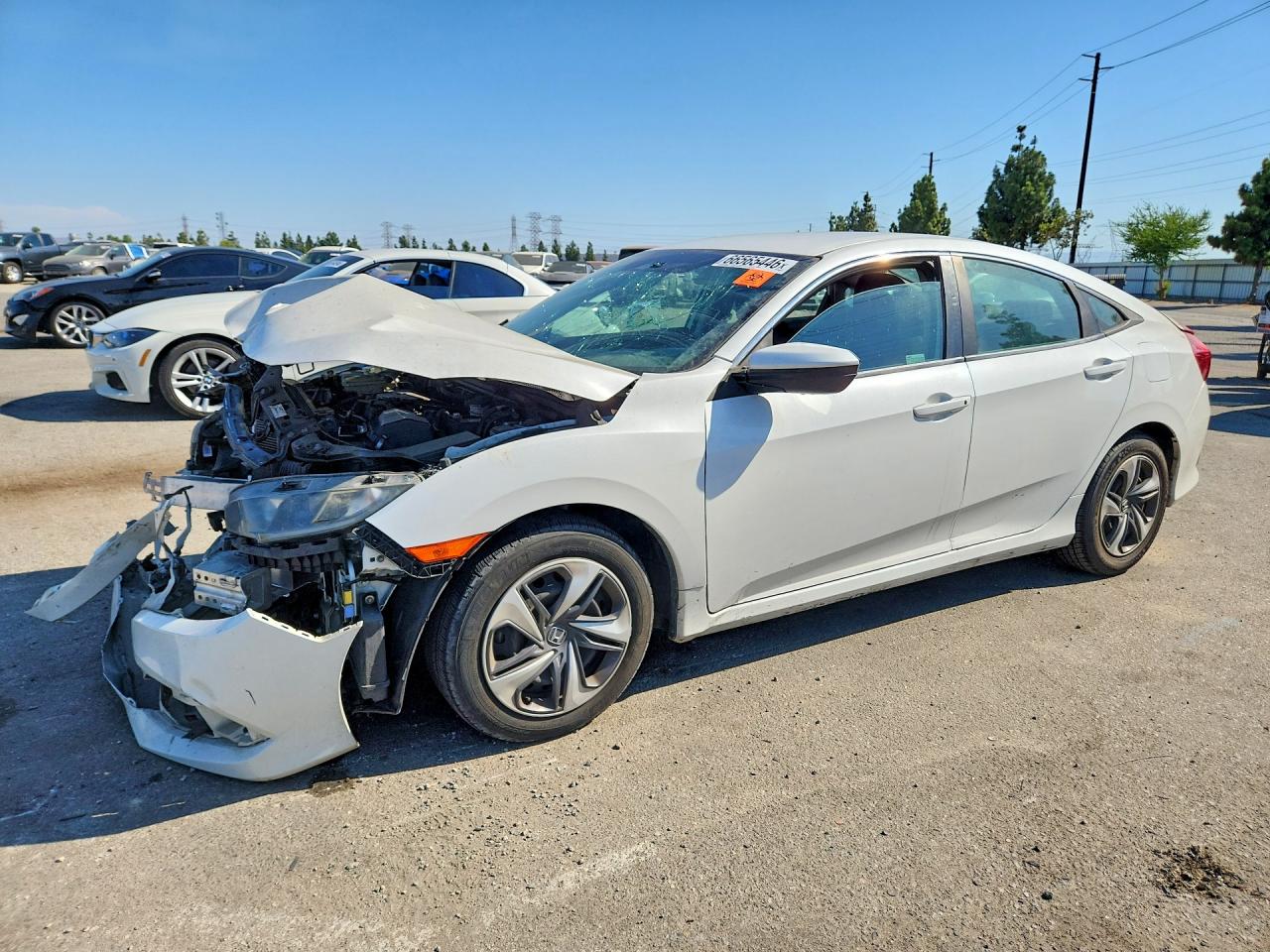 2019 HONDA CIVIC LX | 2HGFC2F61KH584238 | UPCARS