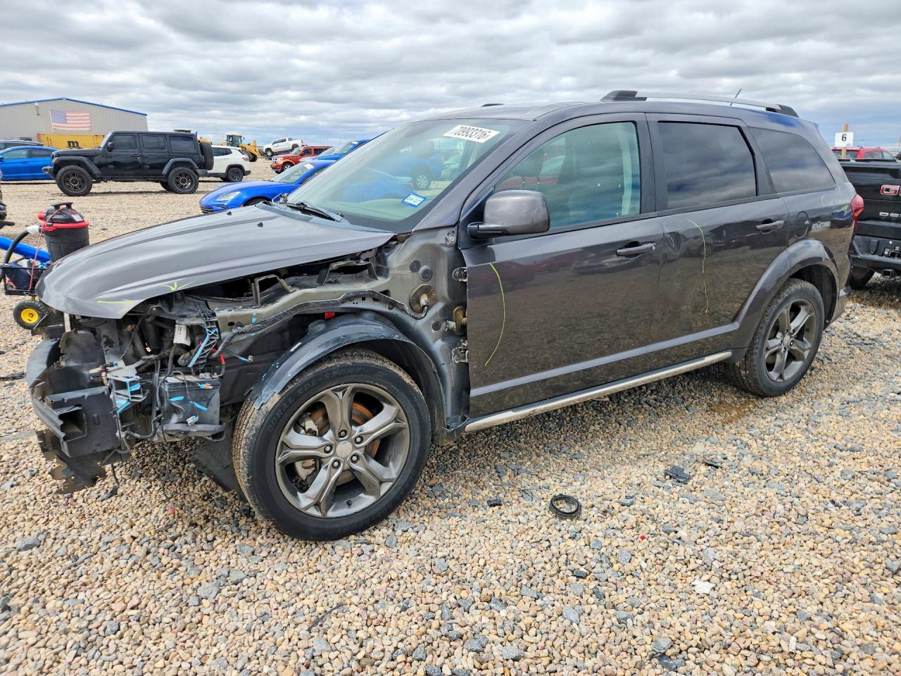 2016 DODGE JOURNEY CROSSROAD | 3C4PDCGB9GT226112 | UPCARS
