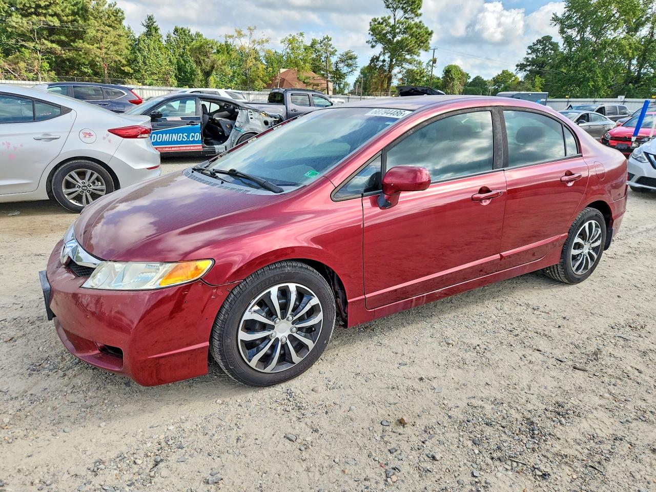 2009 HONDA CIVIC LX | 19XFA16539E045597 | UPCARS