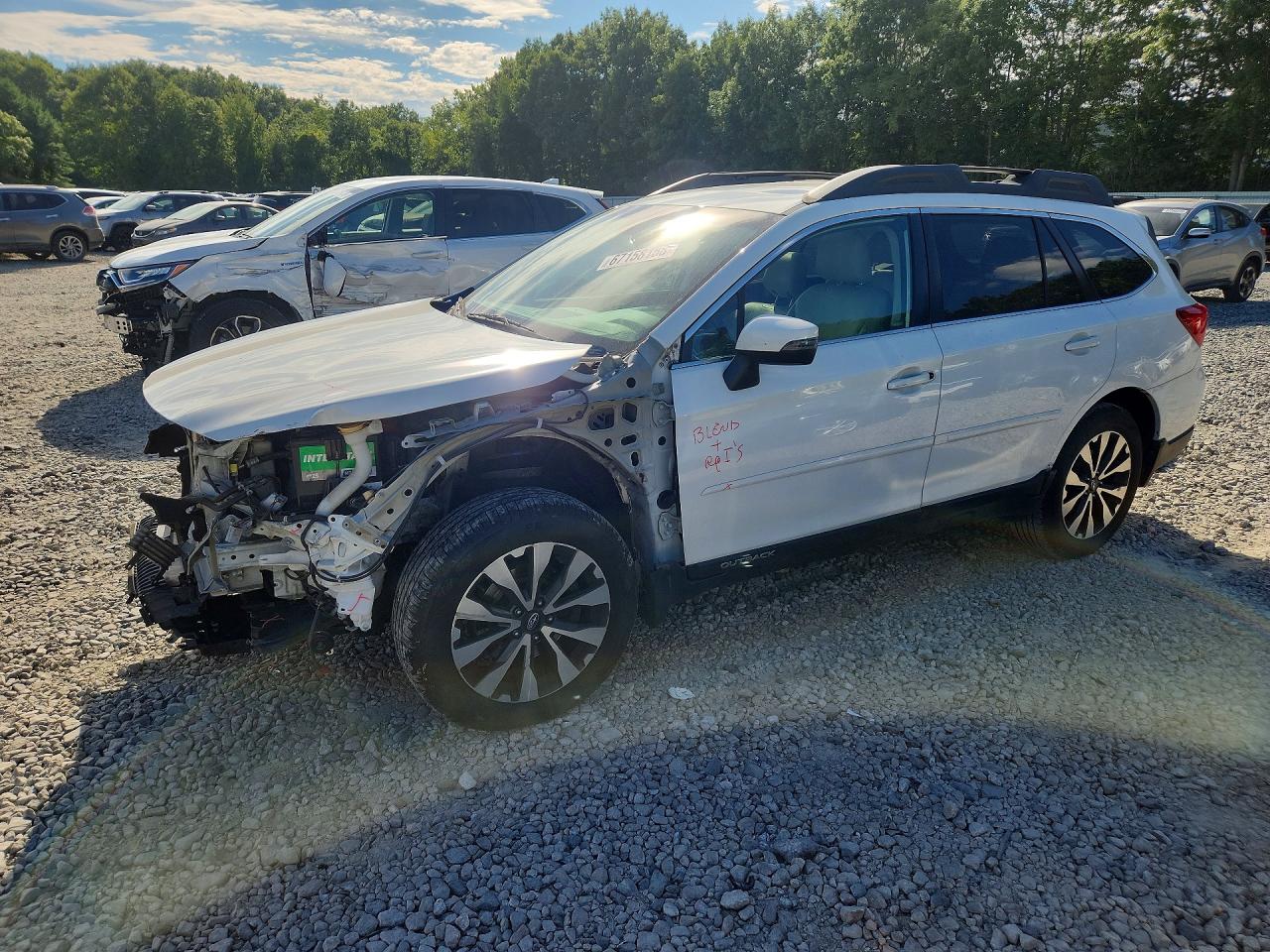 2016 SUBARU OUTBACK 3.6R LIMITED | 4S4BSENC2G3236401 | UPCARS