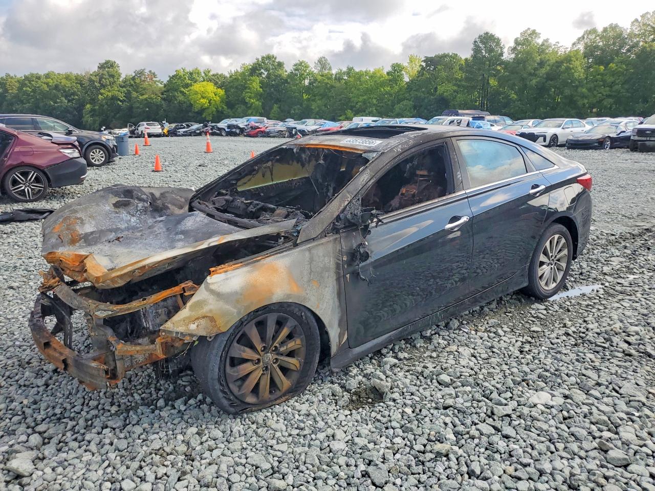 2014 HYUNDAI SONATA LIMITED | 5NPEC4AC5EH915952 | UPCARS