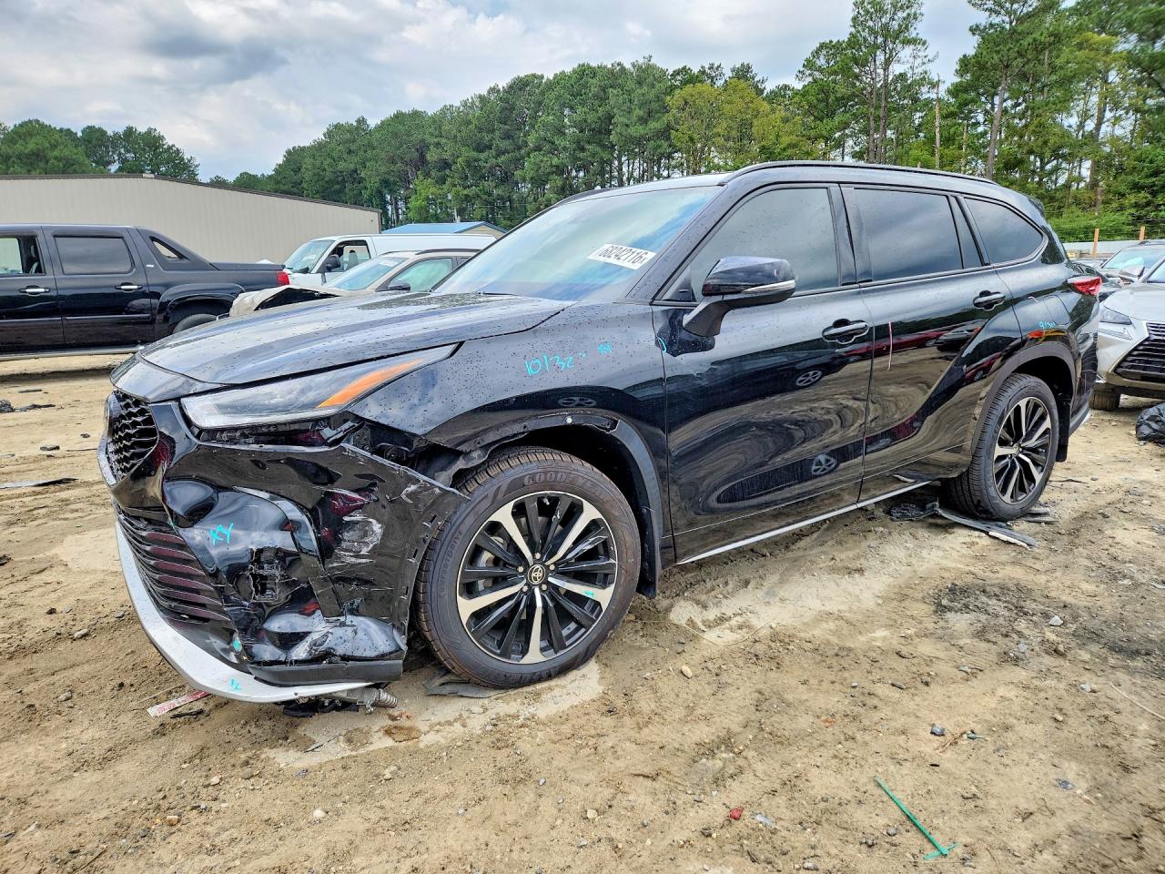 2021 TOYOTA HIGHLANDER XSE | 5TDLZRBH8MS106919 | UPCARS