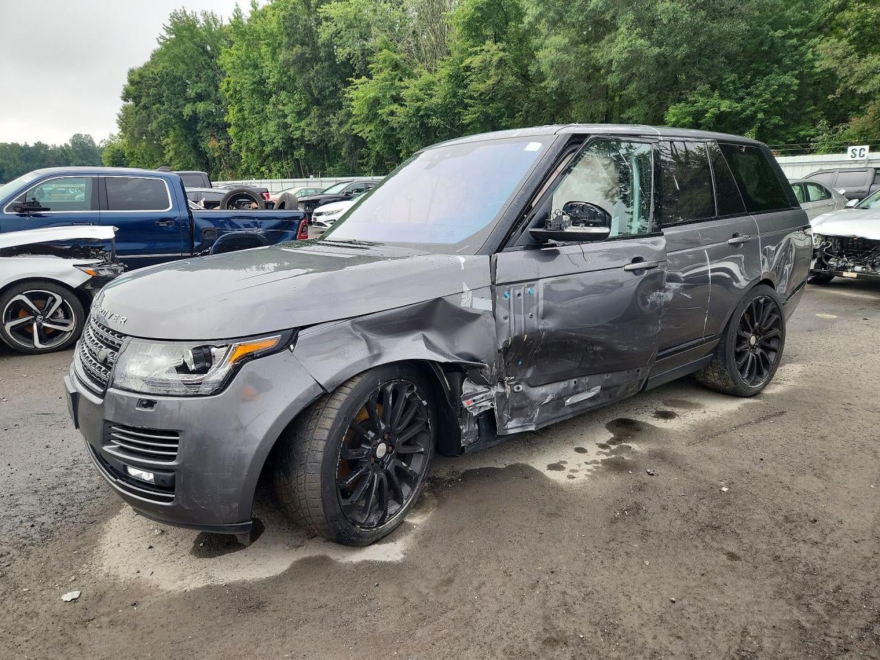 2017 LAND ROVER RANGEROVER | SALGR2FV3HA379383 | UPCARS
