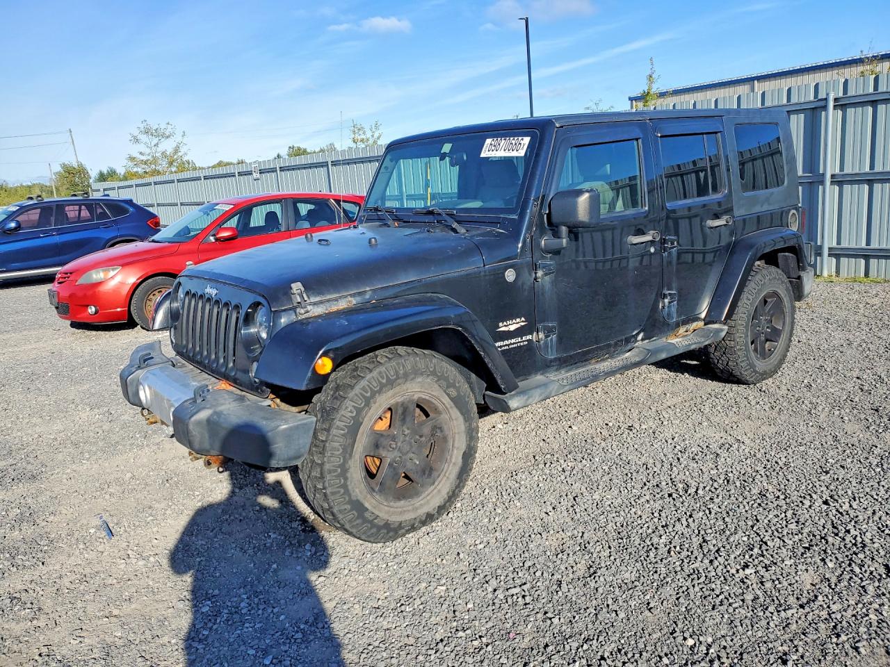 2008 JEEP WRANGLER SAHARA | 1J8GA59168L596867 | UPCARS