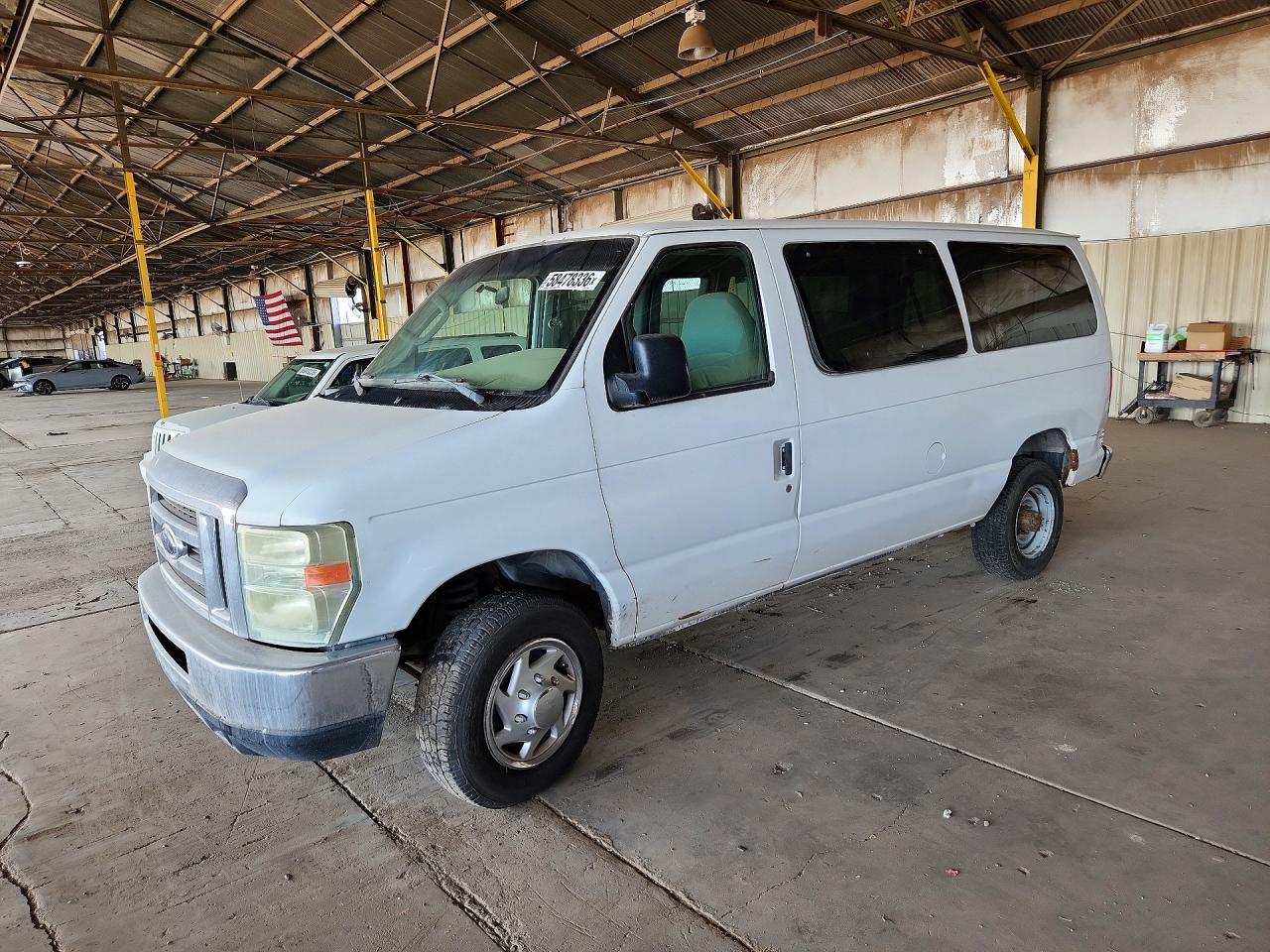 2008 FORD ECONOLIN E350 SUPER DUTY WAGON | 1FBNE31L78DB14992 | UPCARS