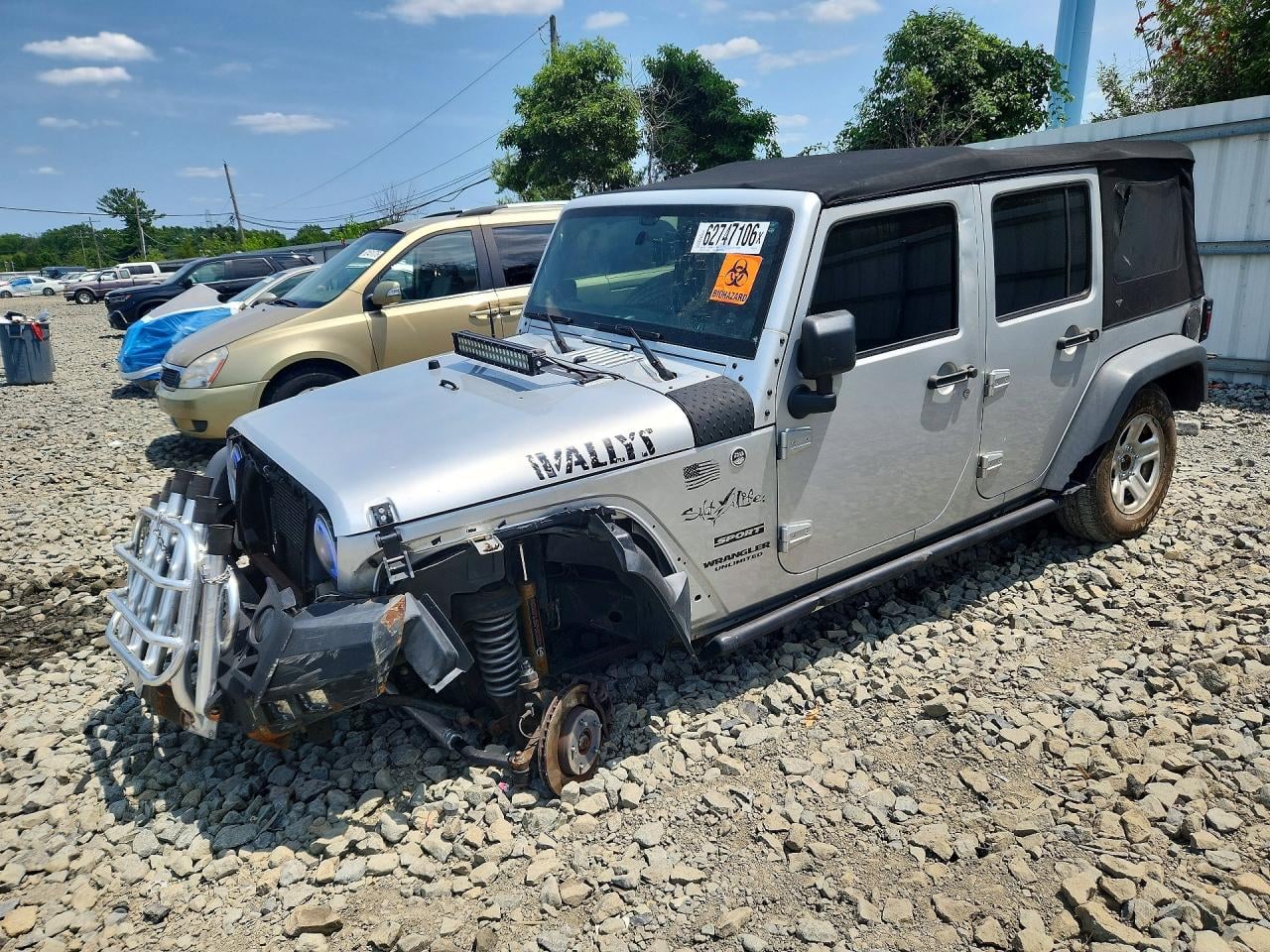 2012 JEEP WRANGLER SPORT | 1C4BJWDG7CL267641 | UPCARS