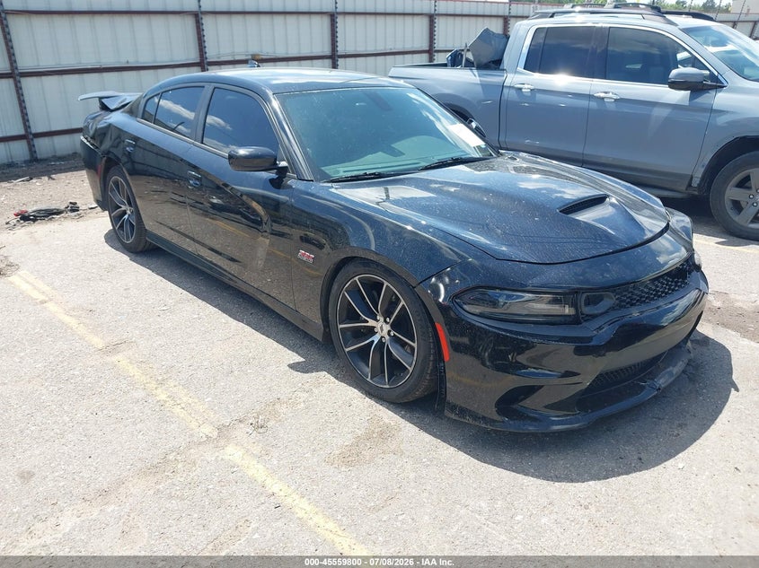 2018 DODGE CHARGE R/T SCAT PACK RWD | 2C3CDXGJ7JH313301 | UPCARS