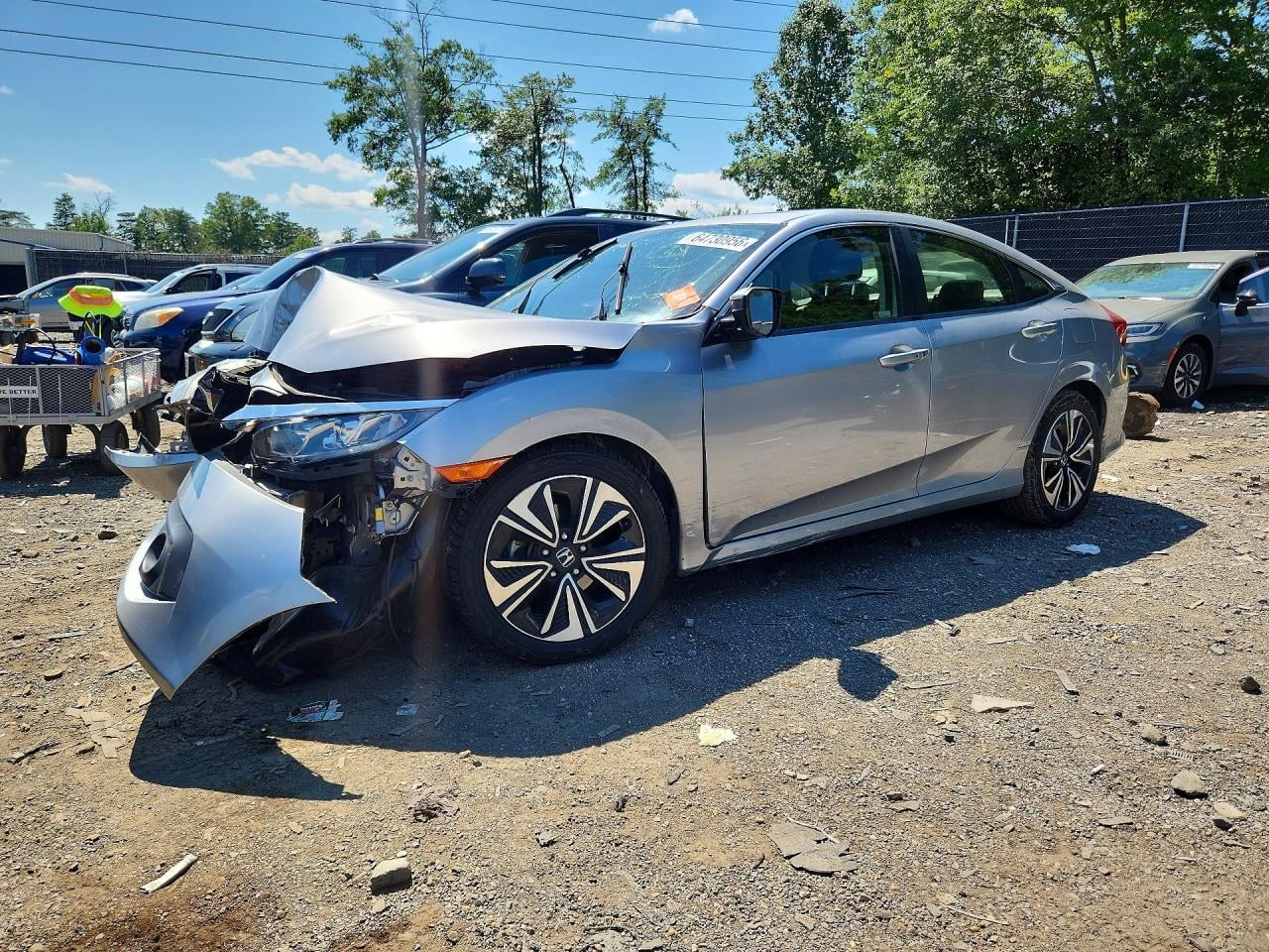 2018 HONDA CIVIC EXL | JHMFC1F78JX037851 | UPCARS