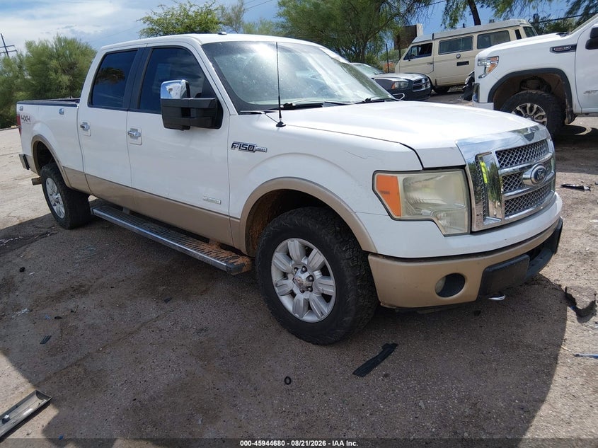 2012 FORD F-150 LARIAT | 1FTFW1ET4CFB95605 | UPCARS