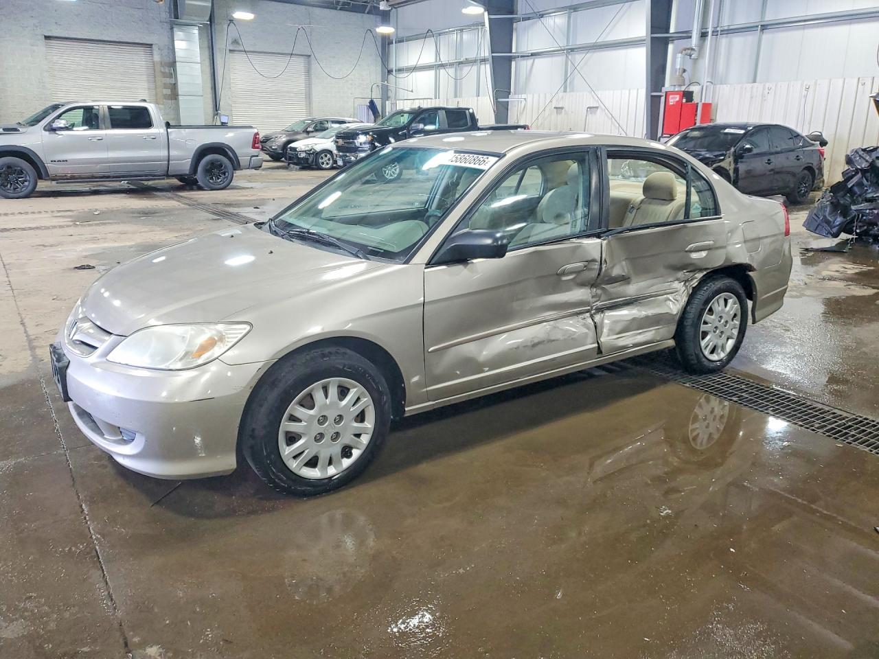 2004 HONDA CIVIC LX | 2HGES16584H598060 | UPCARS
