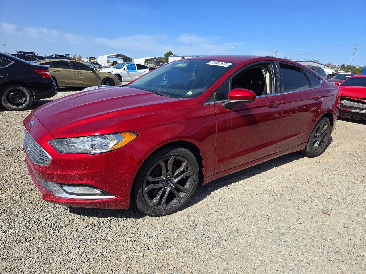 2018 FORD FUSION SE | 3FA6P0HDXJR240984 | UPCARS