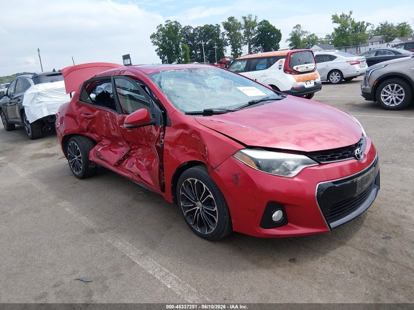 2015 TOYOTA COROLLA S PLUS | 2T1BURHE6FC473272 | UPCARS