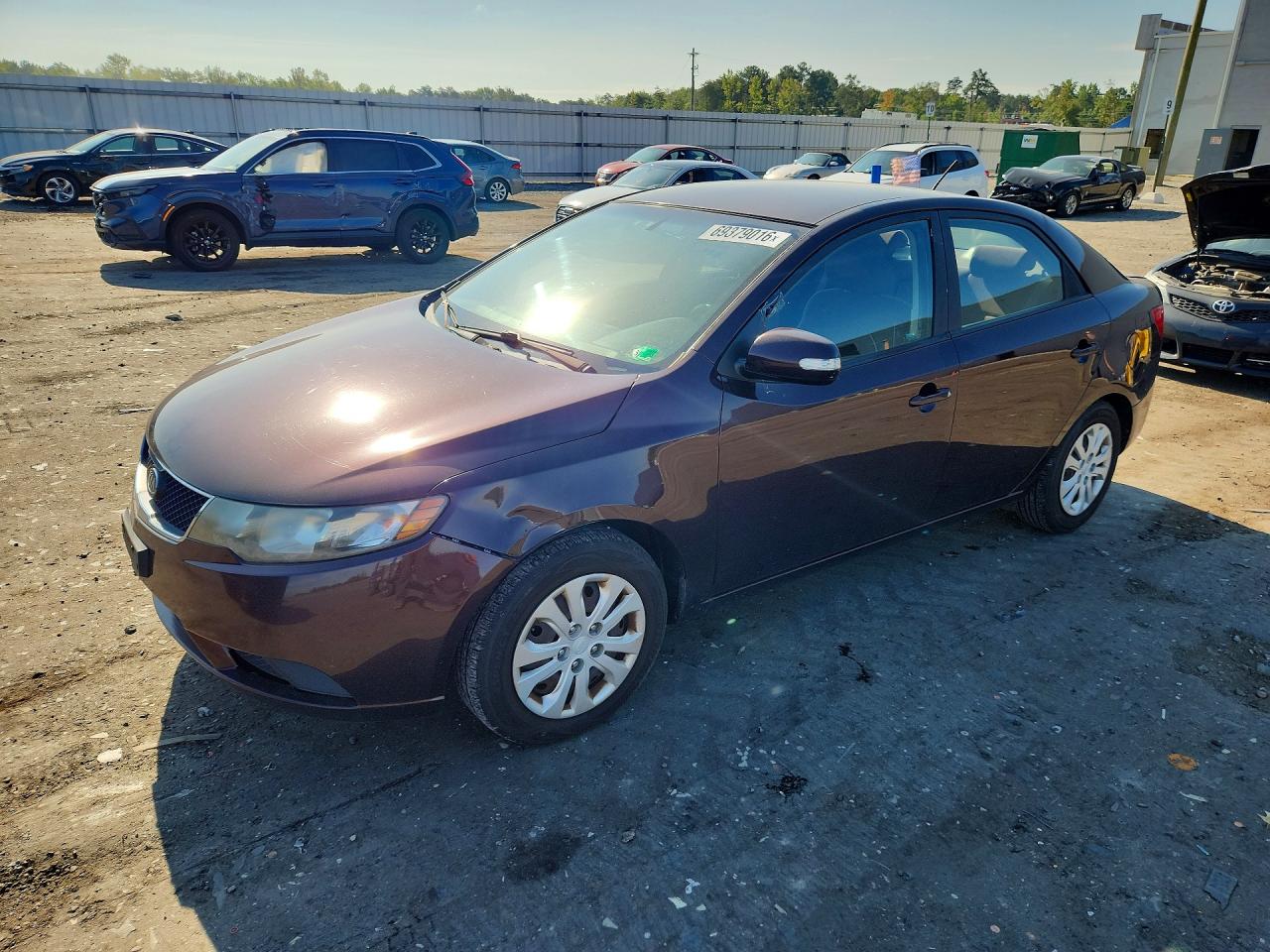 2010 KIA FORT EX | KNAFU4A21A5849786 | UPCARS