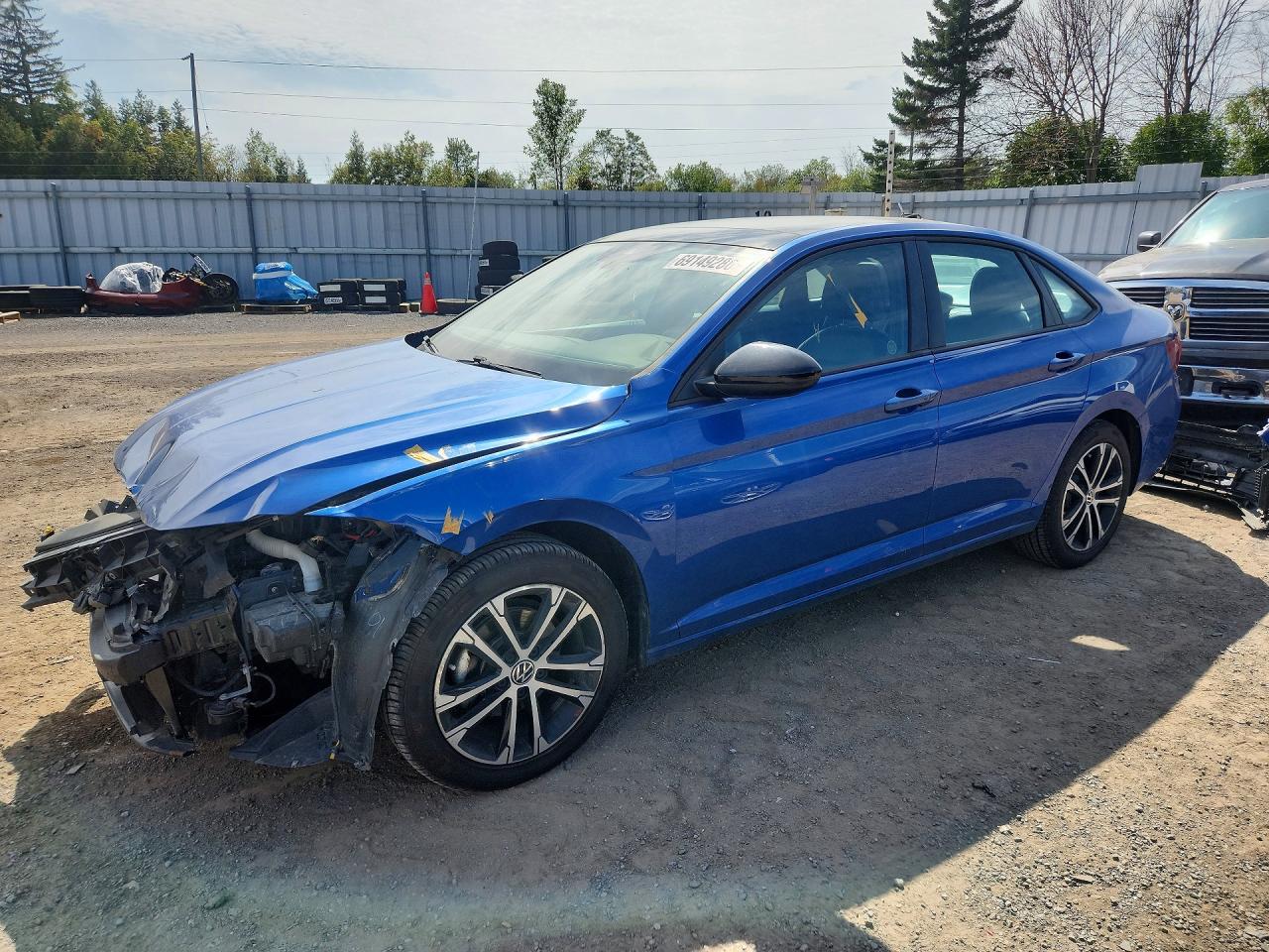 2022 VOLKSWAGEN JETTA COMFORTLINE | 3VWSM7BU8NM017457 | UPCARS