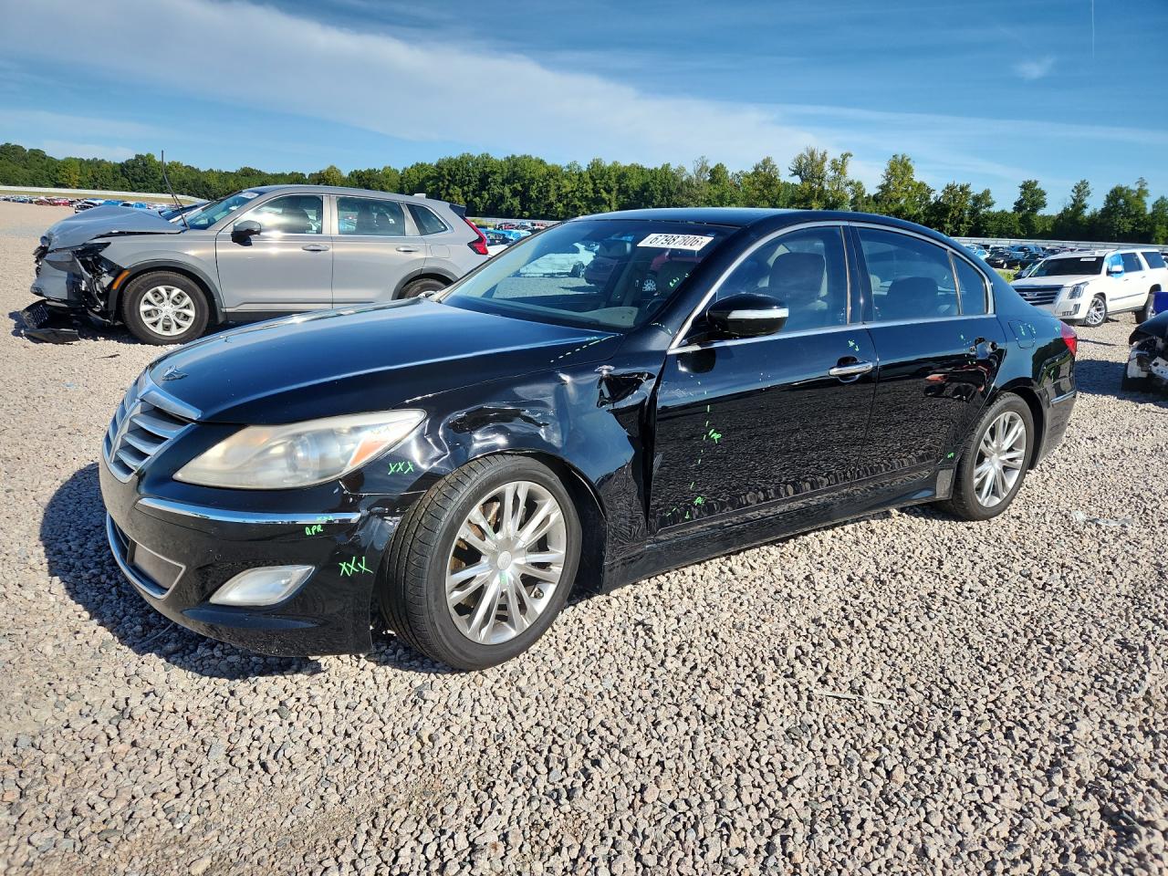 2013 HYUNDAI GENESIS 3.8L | KMHGC4DD1DU245927 | UPCARS