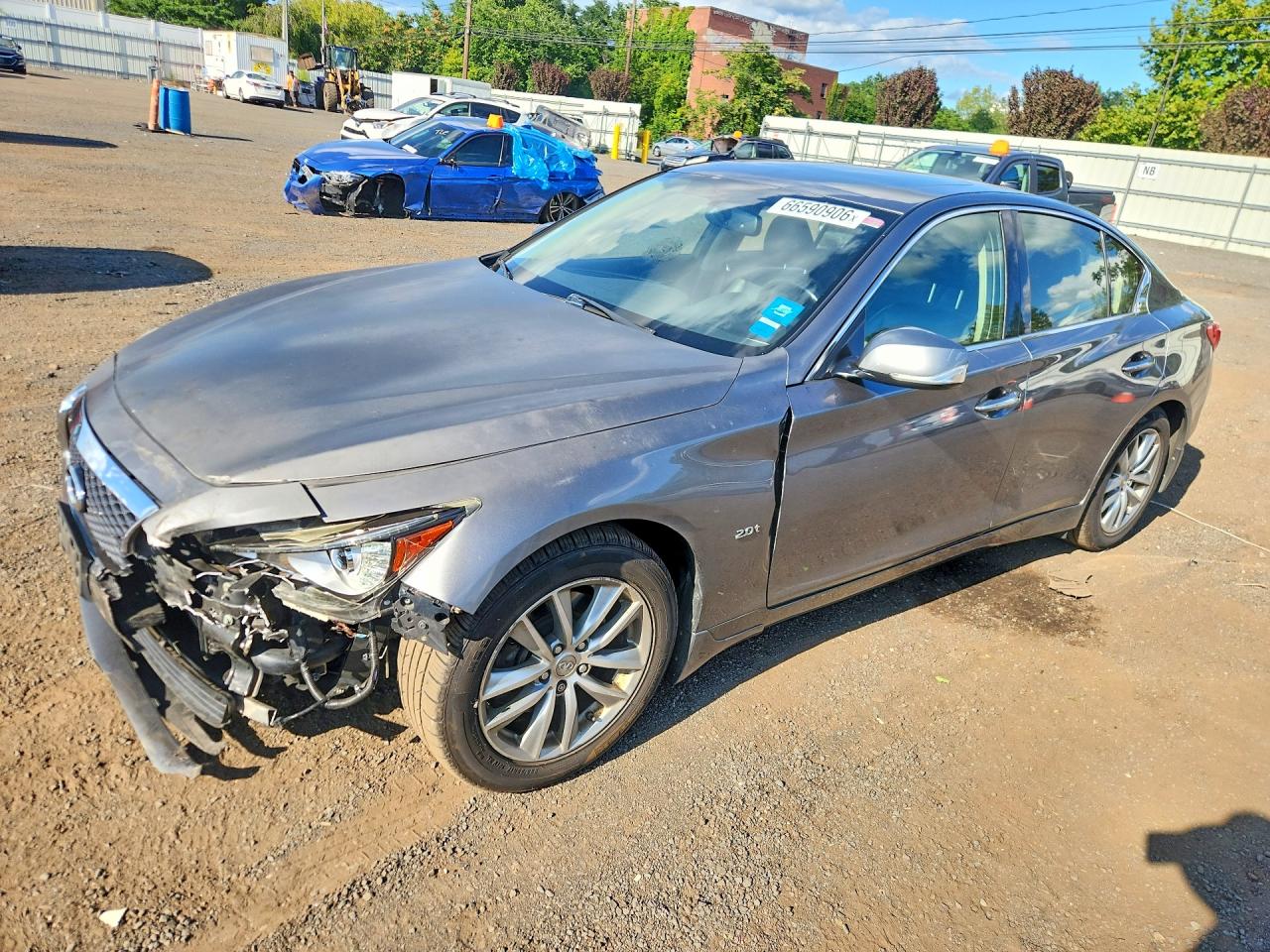 2017 INFINITI Q50 2.0T PREMIUM | JN1CV7AR1HM681815 | UPCARS