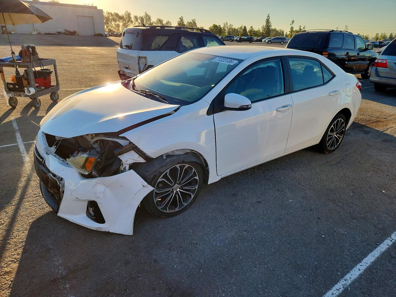 2016 TOYOTA COROLLA S PLUS | 5YFBURHE2GP401308 | UPCARS
