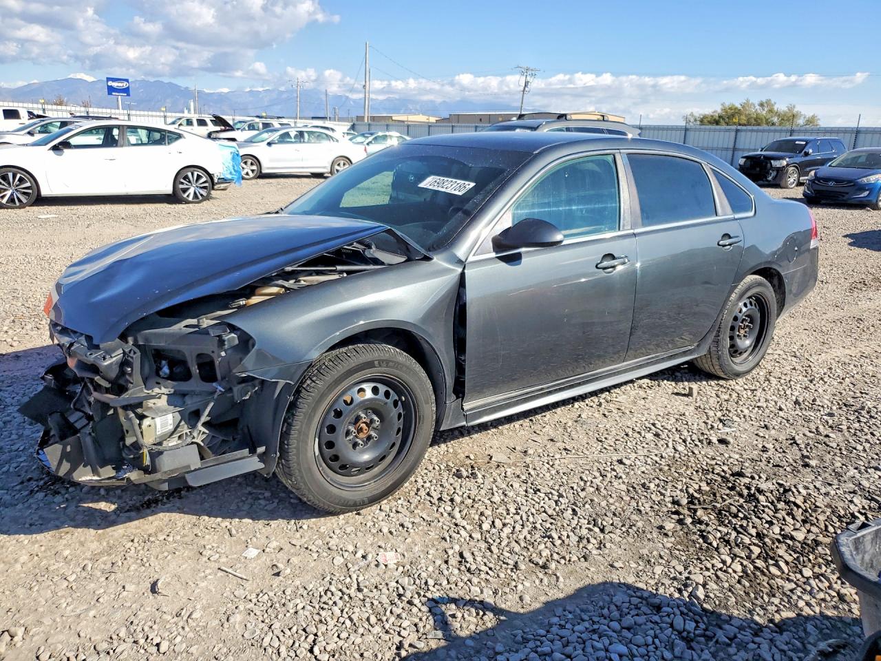 2014 CHEVROLET IMPALA POLICE | 2G1WD5E38E1163353 | UPCARS