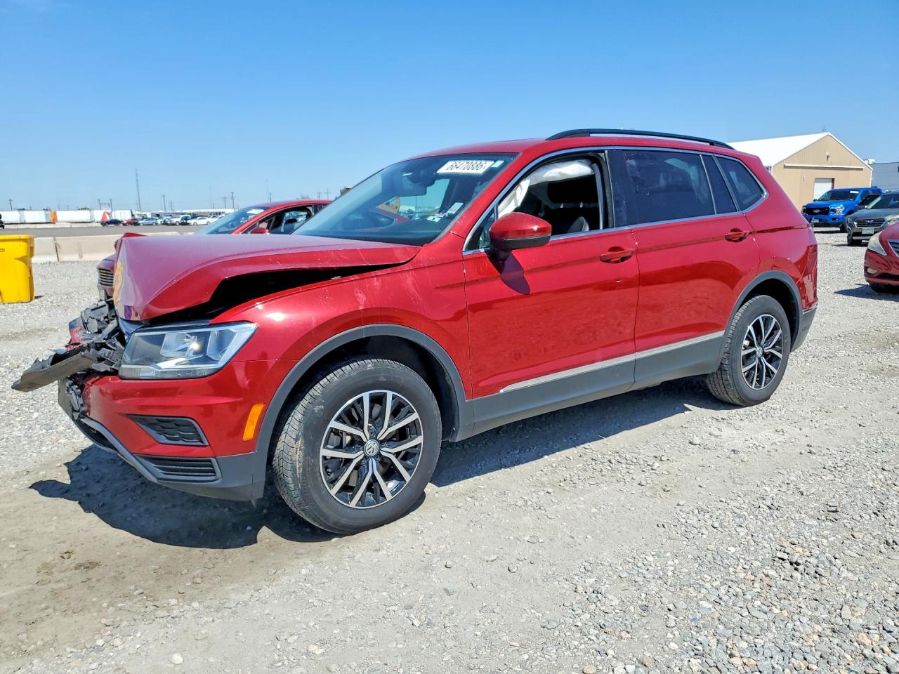 2021 VOLKSWAGEN TIGUAN SE | 3VV2B7AX6MM018286 | UPCARS