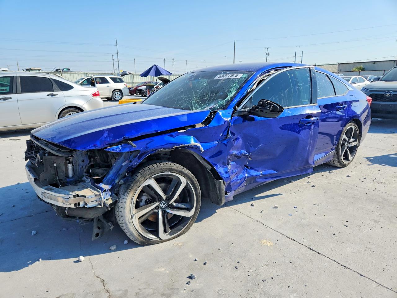2019 HONDA ACCORD SPORT | 1HGCV1F37KA170280 | UPCARS